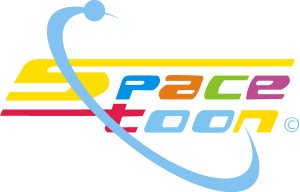 Space toon Logo Vector