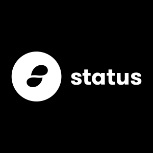 Status messenger white Logo Vector