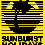 Sunburst Holidays Logo Vector