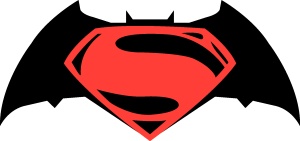 Superman vs Batman Dawn of Justice Logo Vector