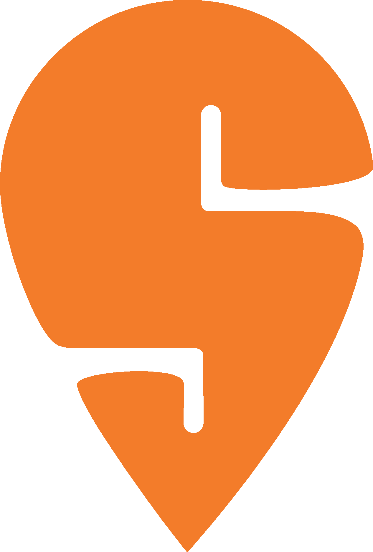 Image of Swiggy logo on Mobile phone-NX077019-Picxy