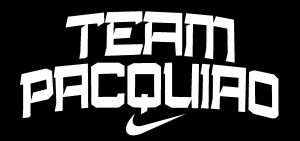 Team Pacquiao Nike White Logo Vector