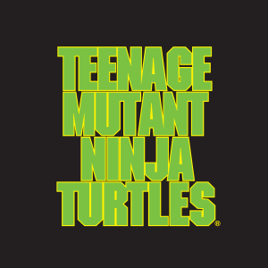 Teenage Mutant Ninja Turtle Wordmark Logo Vector