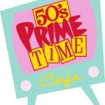 The 50’s Prime Time Café Logo Vector