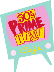 The 50’s Prime Time Café Logo Vector