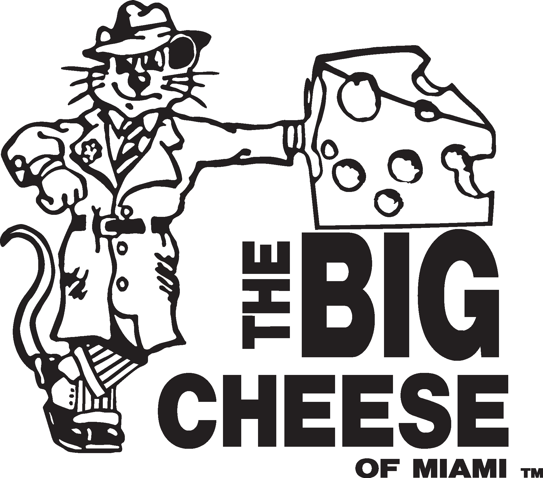 The Big Cheese of Miami Logo Vector