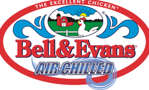 The Excellent Chicken Bell & Evans Air Chilled Logo Vector