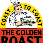 The Golden Roast Logo Vector