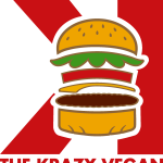 The Krazy Vegan Logo Vector