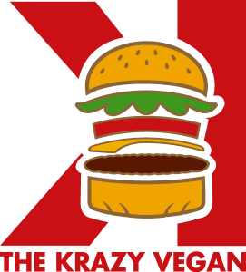 The Krazy Vegan Logo Vector