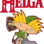 The Legend Of Helga Logo Vector