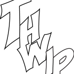 Thwip Logo Vector