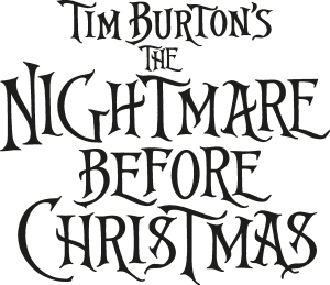 Tim Burton’s The Nightmare Before Christmas Logo PNG Vector