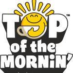 Top of the Mornin Coffee Logo Vector