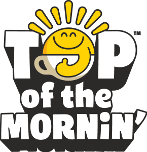 Top of the Mornin Coffee Logo Vector