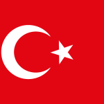 Türk Bayrağı (Flag of Turkey Logo Vector