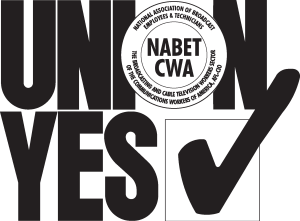 UNION YES NABET CWA Logo Vector