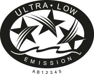 Ultra Low Emission Logo Vector