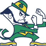 University Of Notre Dame Leprechaun Logo Vector