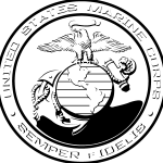 Us Marines Symbol Logo Vector