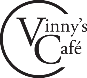 Vinnys Cafe Logo Vector