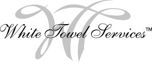 White Towel Services Logo Vector