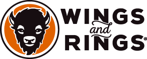 Wings & Rings Logo Vector