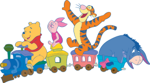 Winnie the Pooh Logo Vector