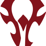 World of Warcraft Horde PvP Logo Vector