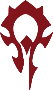 World of Warcraft Horde PvP Logo Vector