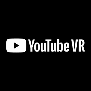 YOUTUBE VR white Logo Vector