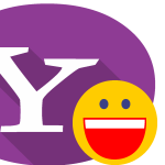 Yahoo Messenger Flat Logo Vector