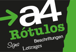 a4 Rotulos Logo Vecto