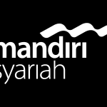 bank mandiri BW Logo Vector