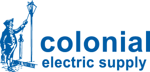 colonial electric supply Logo Vector