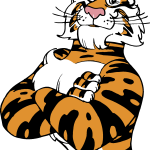 exxon tiger Logo Vector