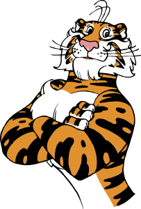 exxon tiger Logo Vector