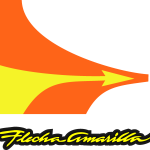 flecha amarilla Logo Vector