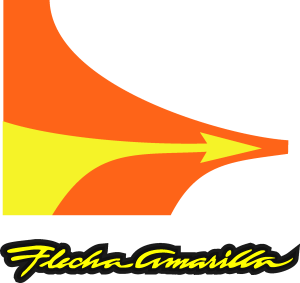 flecha amarilla Logo Vector