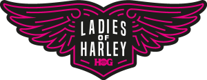 ladies of Harley Logo Vector