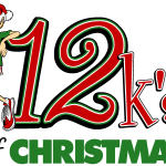 12K’s of Christmas Logo Vector