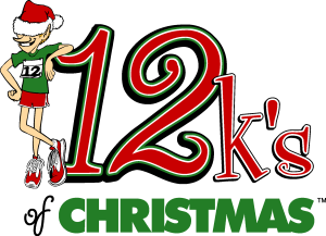 12K’s of Christmas Logo Vector