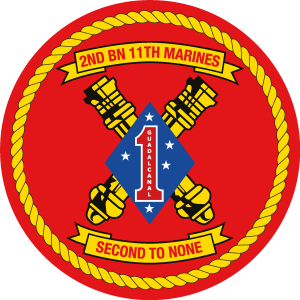 2nd Battalion 11th Marine Regiment USMC Logo Vector