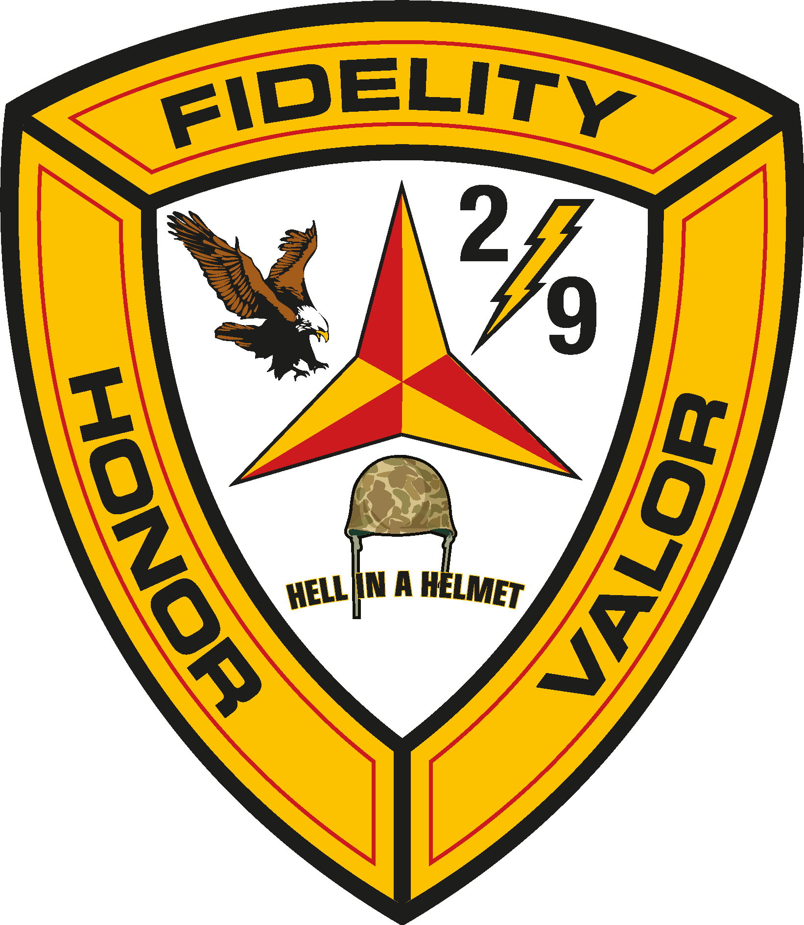 2nd Battalion 9th Marine Regiment USMC Logo Vector