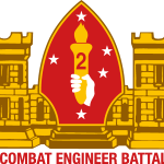 2nd Combat Engineer Battalion USMC Logo Vector