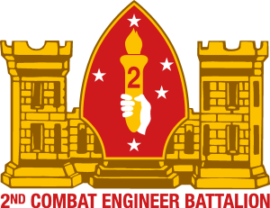2nd Combat Engineer Battalion USMC Logo Vector