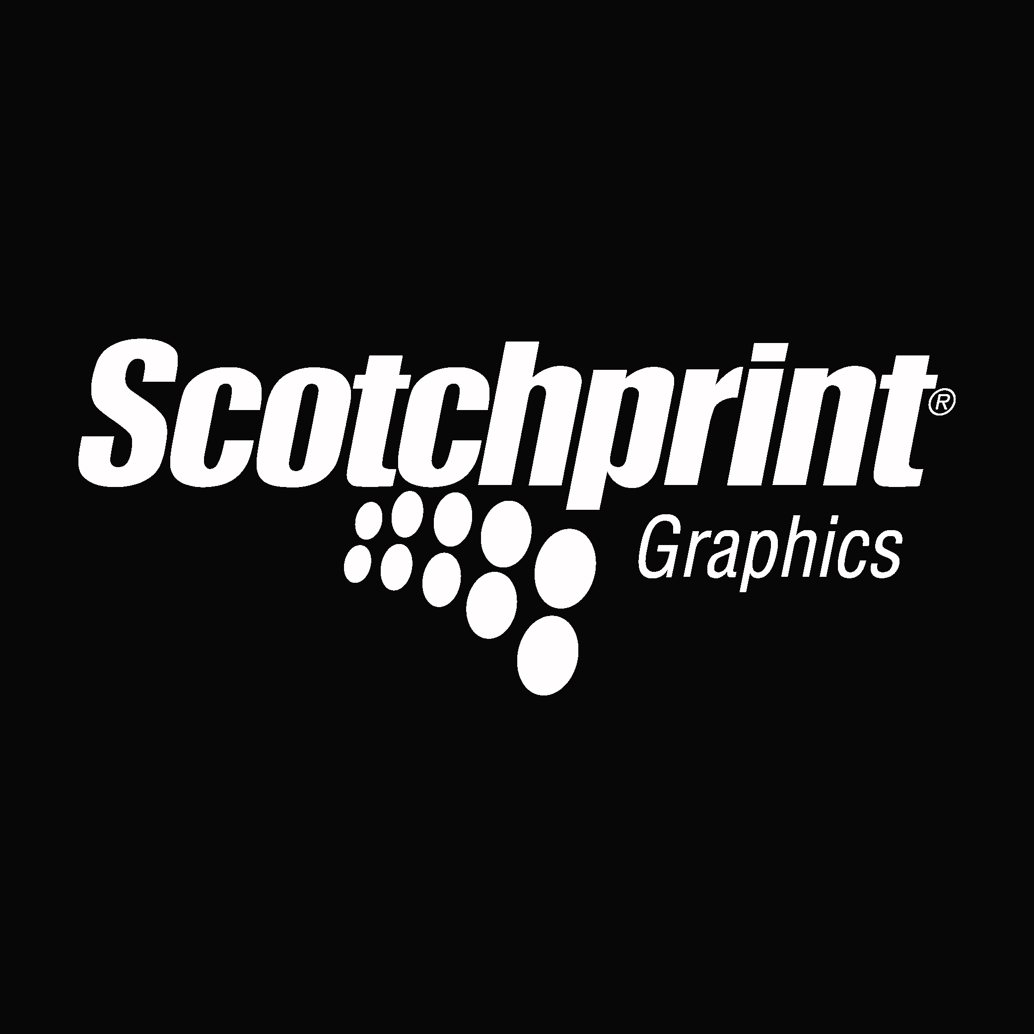 3M Scotchprint white Logo Vector