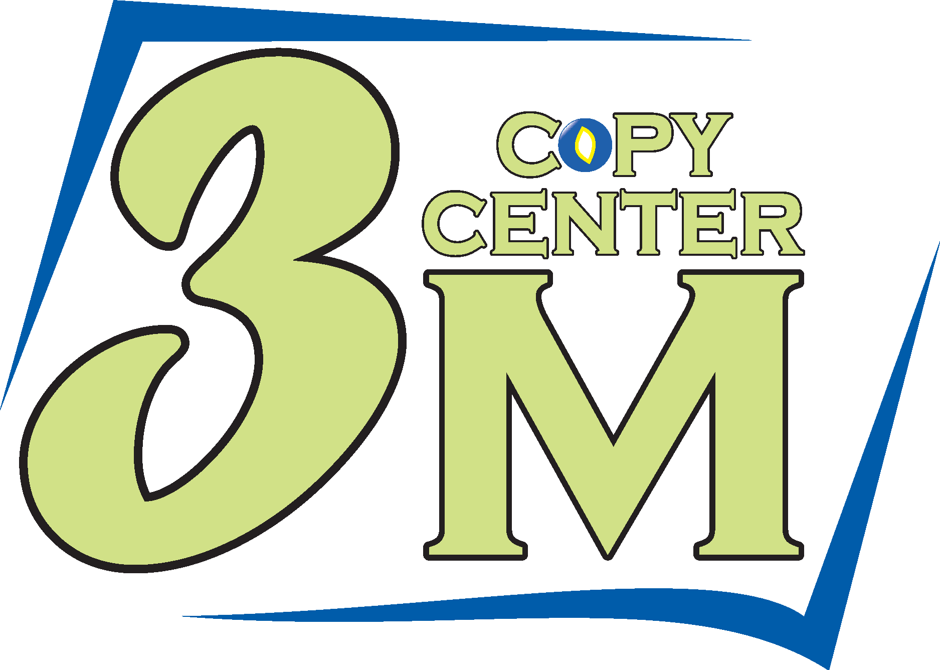 3m copy center Logo Vector