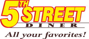 5th Street Diner Logo Vector