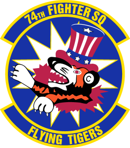 74th Fighter Squadron Logo Vector